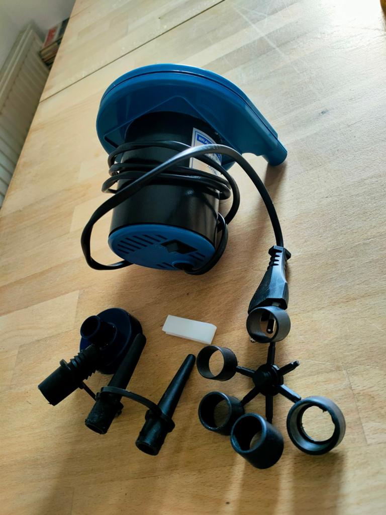 Bravo MB 50/220 inflator/deflator, Caravans en Kamperen, Kampeeraccessoires, Ophalen of Verzenden, Zo goed als nieuw
