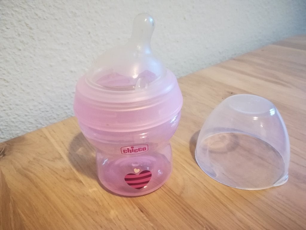 Baby drinkfles 150 ml, merk Chicco, Ophalen of Verzenden, Nieuw, Babyfles