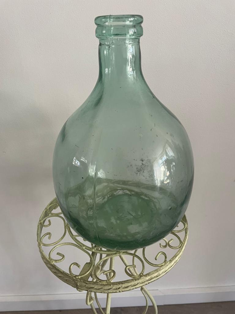 Decoratie vaas fles gistfles, Huis en Inrichting, Woonaccessoires | Vazen, Ophalen of Verzenden
