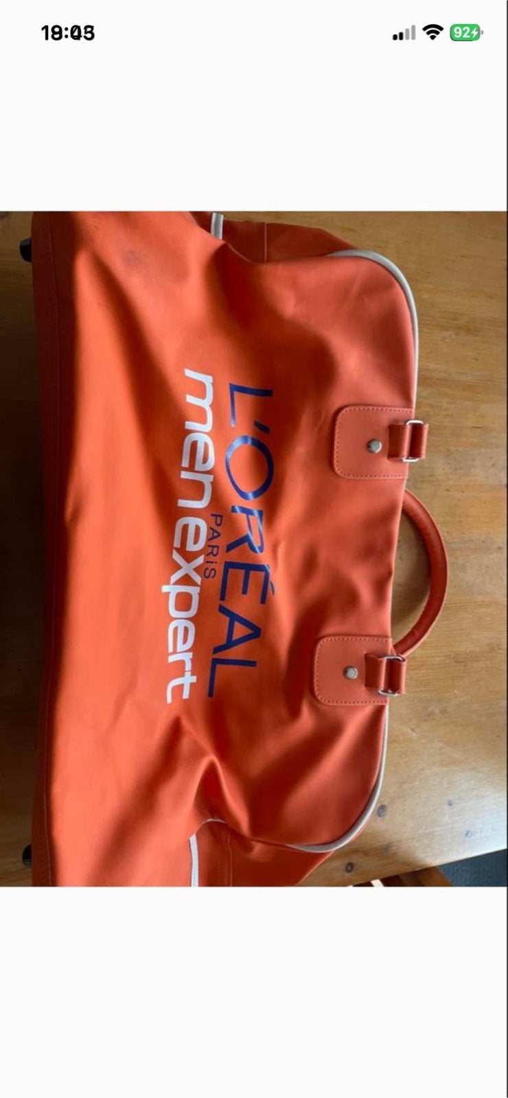 L'Oréal Men Expert reistas, 40 tot 60 cm, 20 tot 30 cm, Oranje, Ophalen of Verzenden