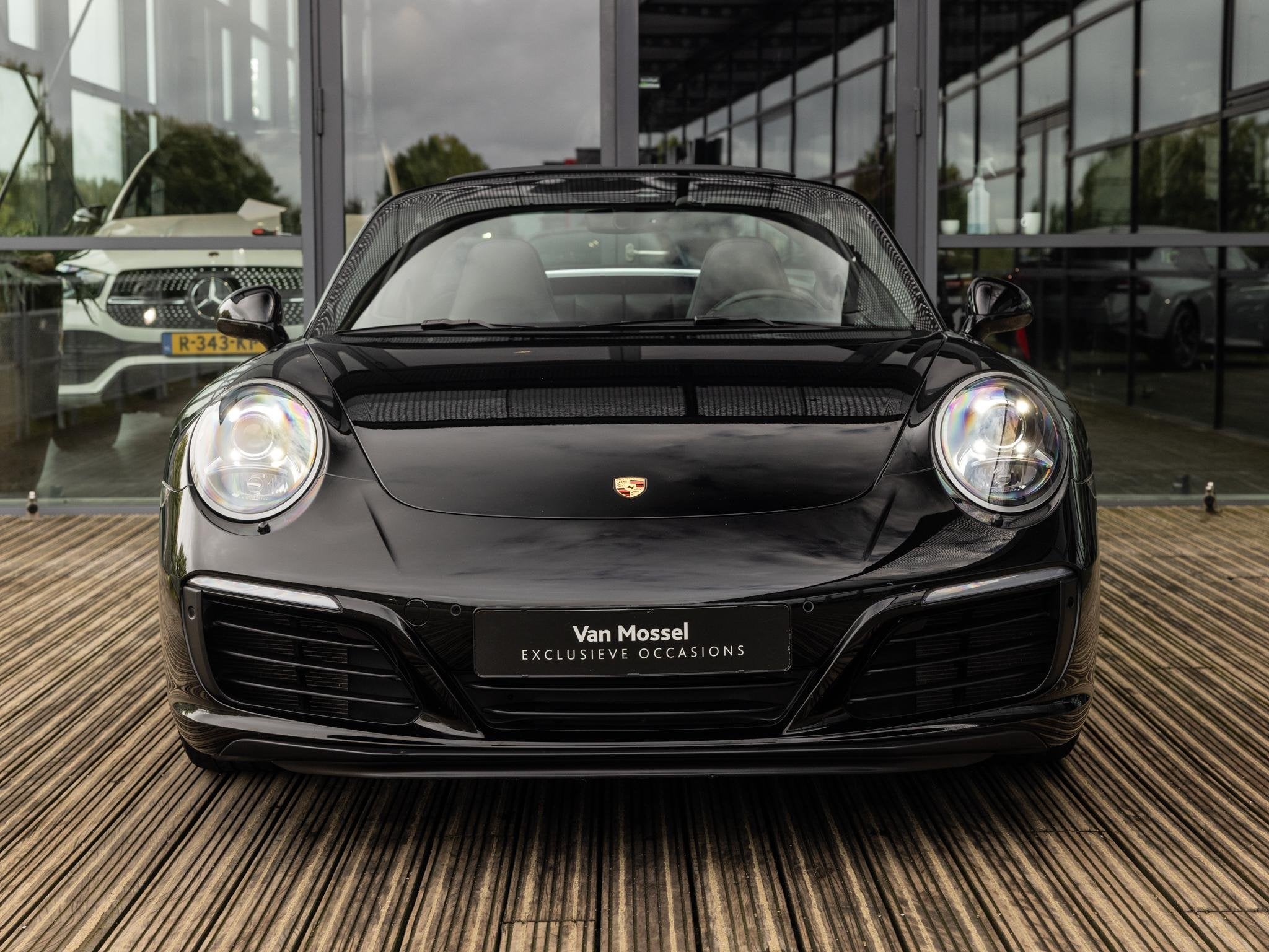 Porsche 911 3.0 Targa 4 | 18 WEG STOELEN | SPORTUITLAATSYSTE, Auto's, 12 maanden, Stof, Gebruikt, 4 stoelen