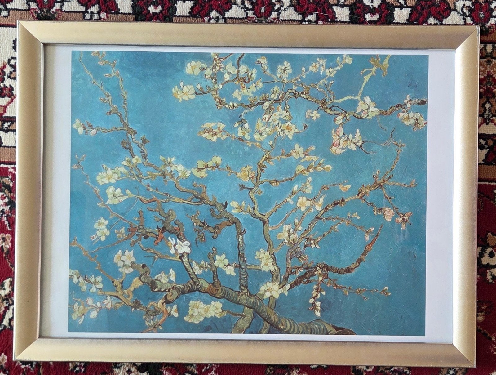 van Gogh print almond blossom, Antiek en Kunst, Ophalen