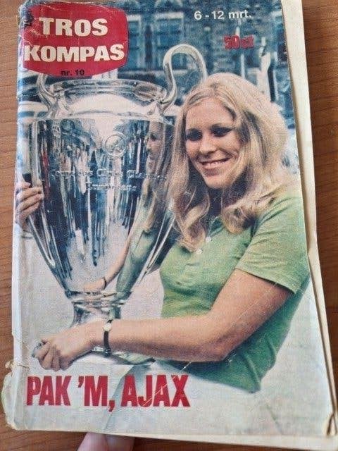 Tros Kompas 1971 Ajax Piet Keizer Shocking Blue Frits Thors, Boeken, Ophalen of Verzenden, Gelezen, Muziek, Film of Tv