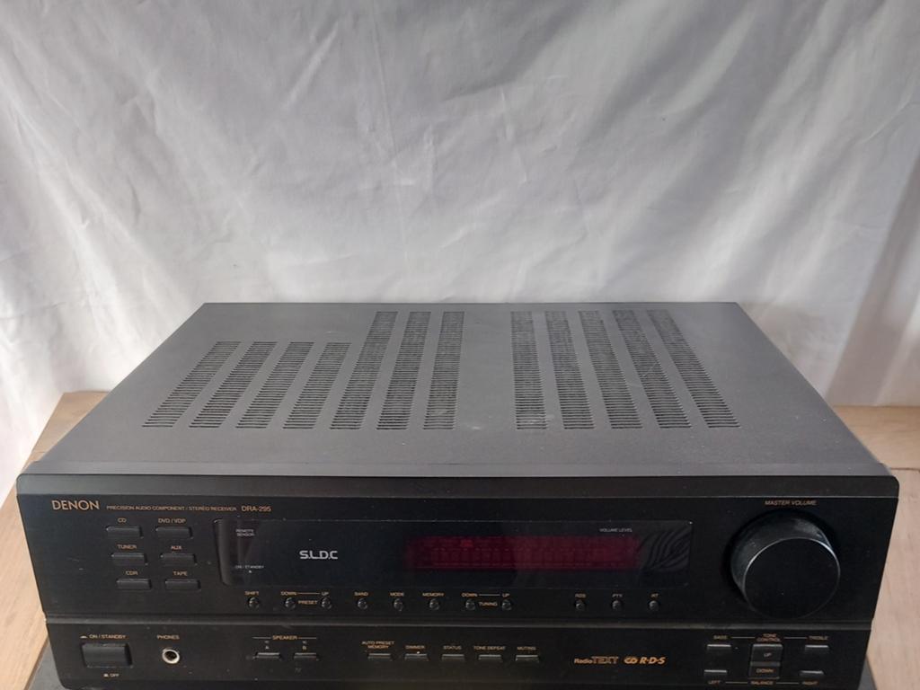 DENON receiver DRA-295 IN TOPCONDITIE., Ophalen of Verzenden, Zo goed als nieuw, Denon