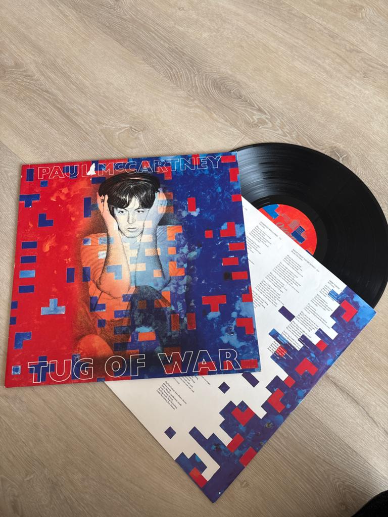 Paul McCartney - Tug of War LP (1982), Ophalen of Verzenden, Zo goed als nieuw