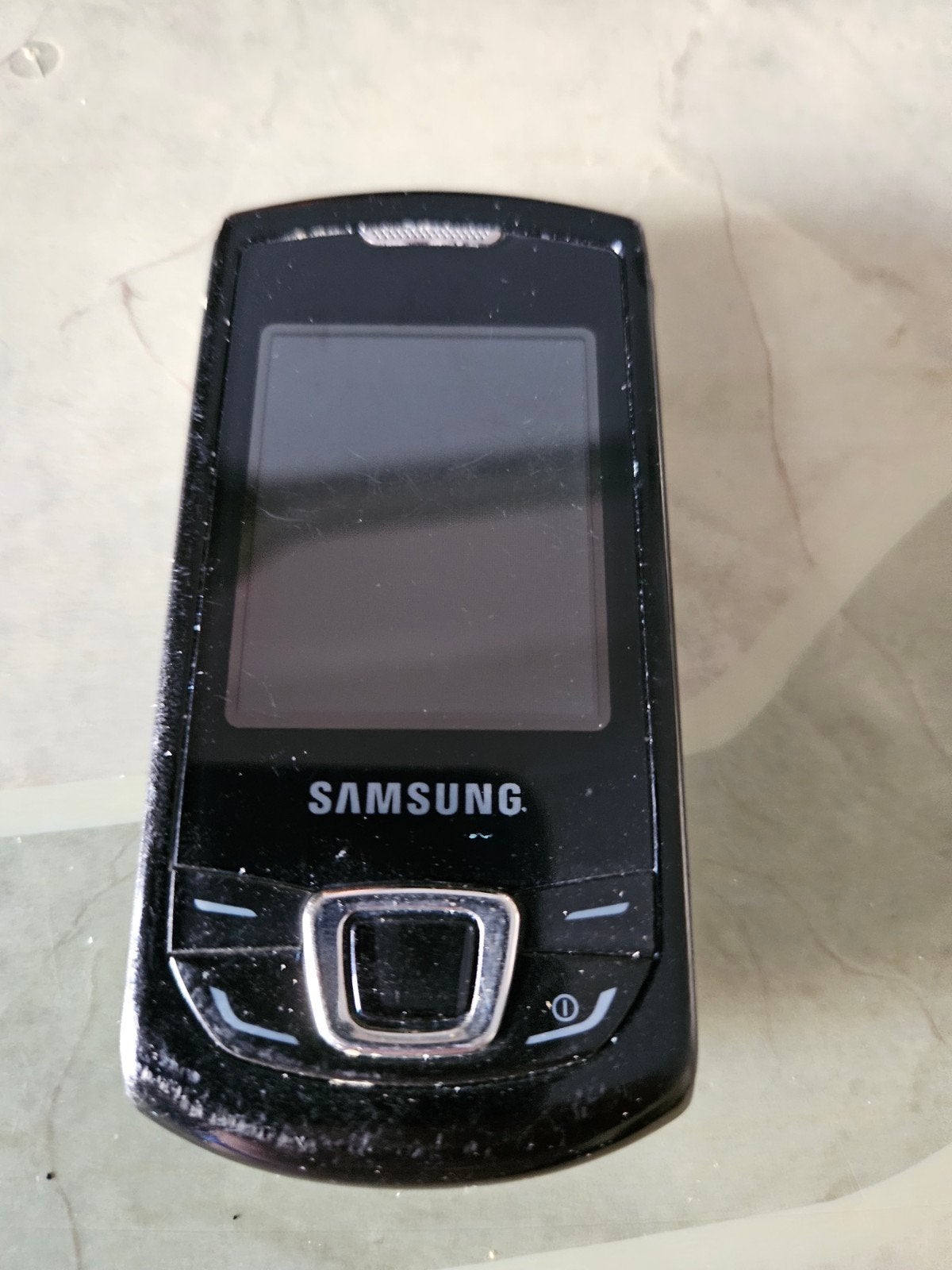 Samsung schuiftelefoon, zwart, gebruikt, Gebruikt, Overige modellen, Zwart, Overige systemen