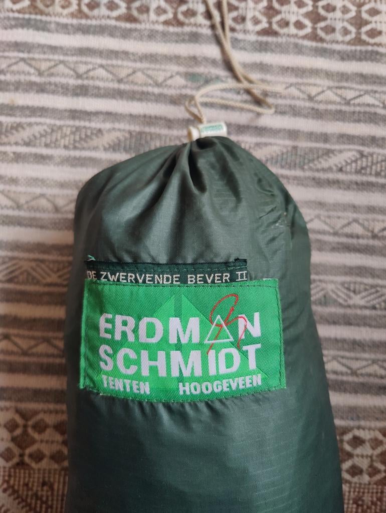 Erdman Schmidt, De Zwervende Bever 2 II binnentent, Caravans en Kamperen, Ophalen of Verzenden, Zo goed als nieuw, Tot en met 2