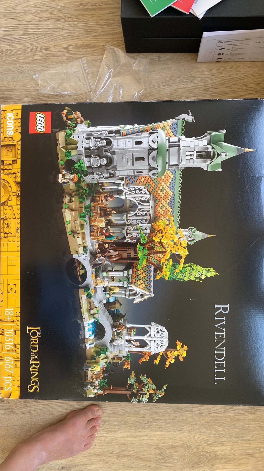 Lego rivendel, Ophalen of Verzenden, Minder dan 500 stukjes, Zo goed als nieuw
