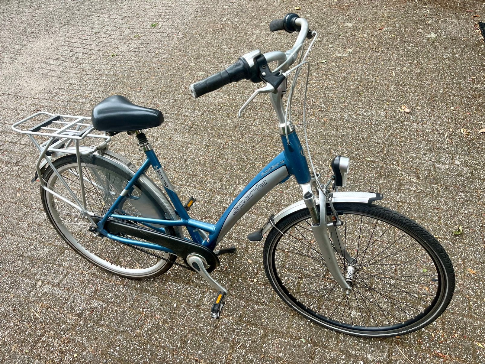 Luxe Damesfiets Sparta Framehoogte 52cm, nexus 7, Ophalen, Sparta, Gebruikt, Velgrem