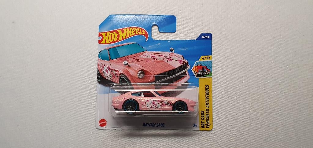 Hot Wheels 1975 Datsun 240Z pink, Ophalen of Verzenden, Nieuw, Auto