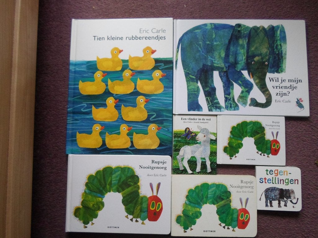 Eric   Carle.       Uitzoeken.     Prijs  in  overleg., 5 of 6 jaar, Fictie algemeen, Ophalen of Verzenden, Zo goed als nieuw
