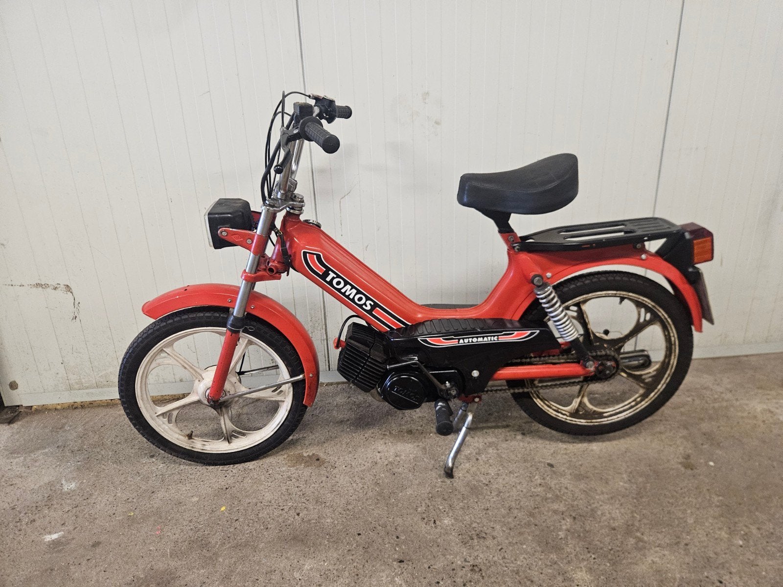 LEES BESCHRIJVING! 4 Tomos brommers met geel kenteken, Fietsen en Brommers, Brommers | Tomos, Ophalen, Djaj, Gebruikt, Sjaj