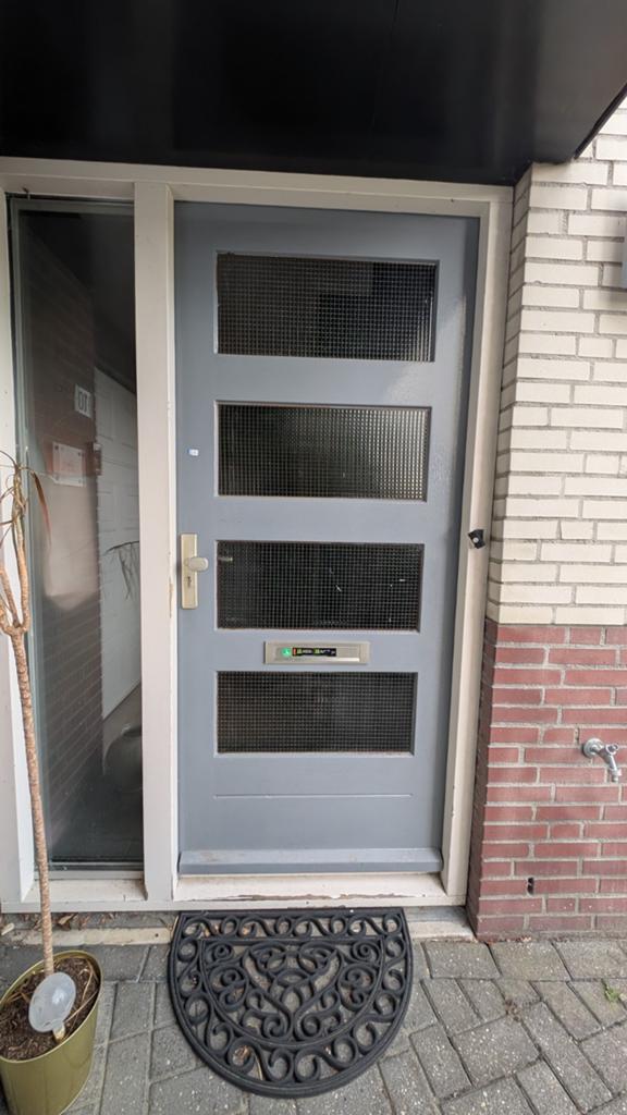 Hardhouten voordeur, Ophalen, Buitendeur, 200 tot 215 cm