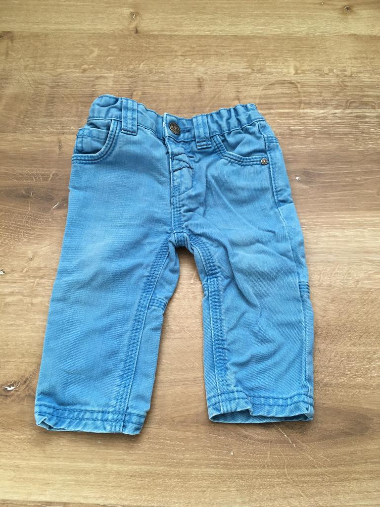 Broek blauw maat 62, Kinderen en Baby's, Babykleding | Maat 62, Ophalen of Verzenden, Broekje