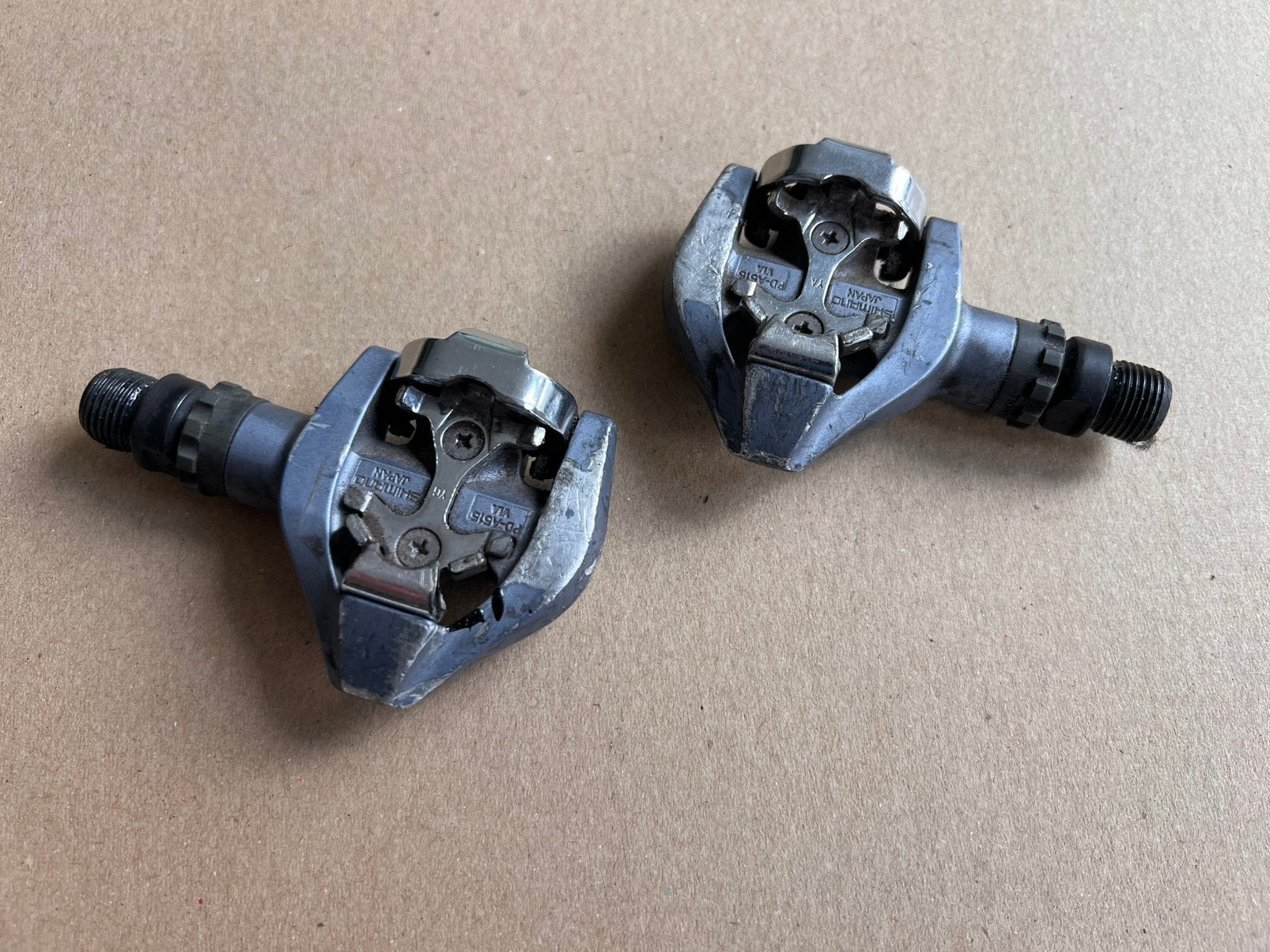 Shimano SPD klikpedalen, Fietsen en Brommers, Crankstel of Pedalen, Mountainbike, Gebruikt, Ophalen of Verzenden