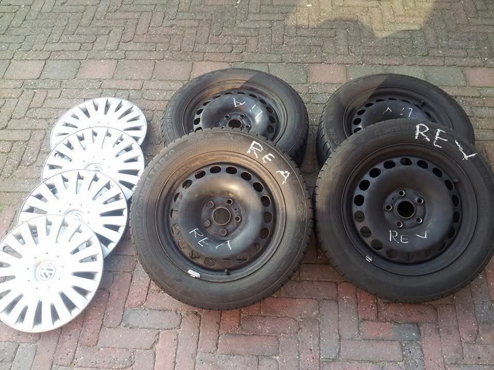 4x winterbanden volkswagen passat b7, Auto-onderdelen, Ophalen, 16 inch, Banden en Velgen, 205 mm