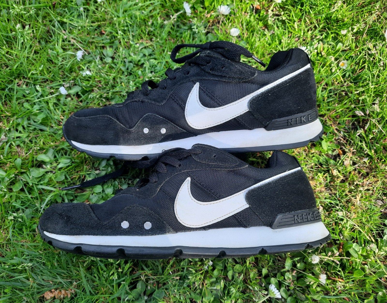 Nike Venture Runner sneakers - Maat 40 - Zwart/Wit, Zwart, Ophalen of Verzenden, Sneakers of Gympen, Nike Venture