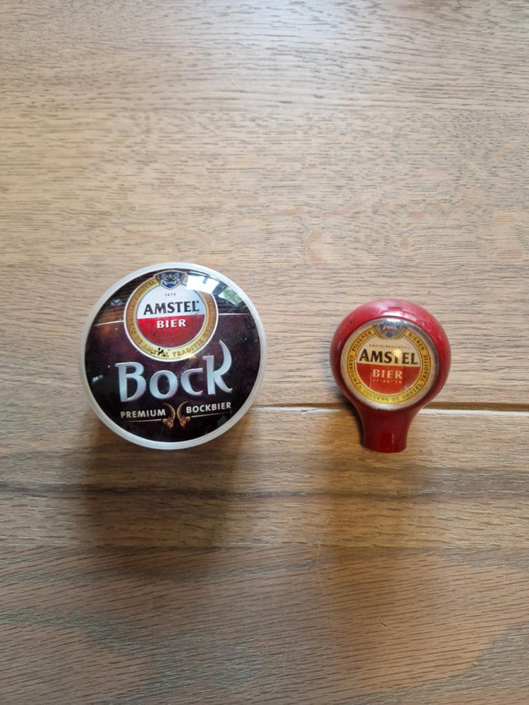 Taplens en tapknop amstelbier, Ophalen of Verzenden, Overige merken