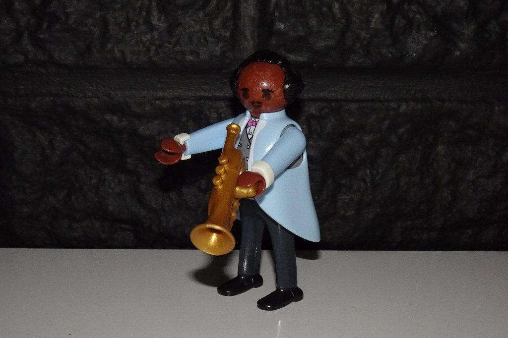 09 - Jazz trompettist 71605 - serie 26, Ophalen of Verzenden