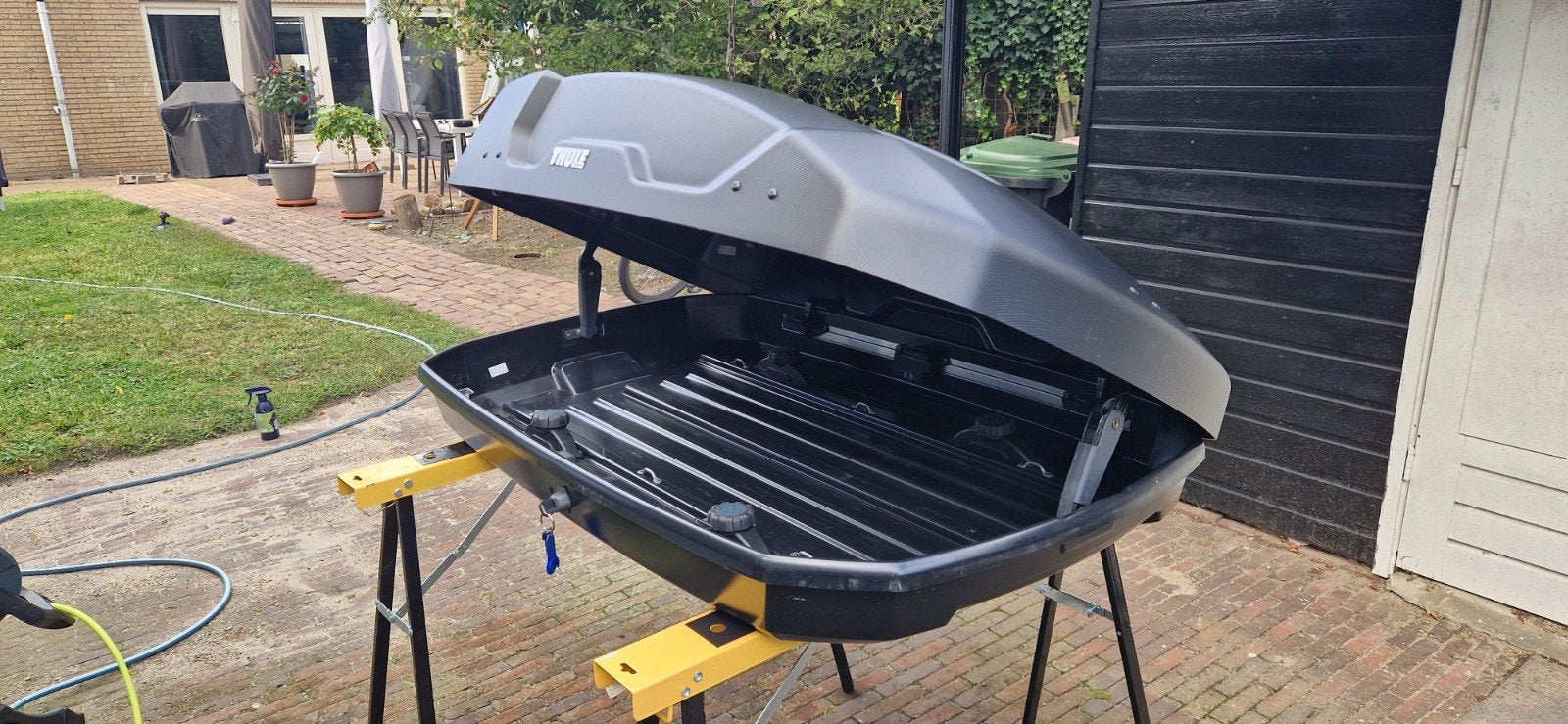 Thule Force XT S Dakkoffer Black Aeroskin, Ophalen, Zo goed als nieuw