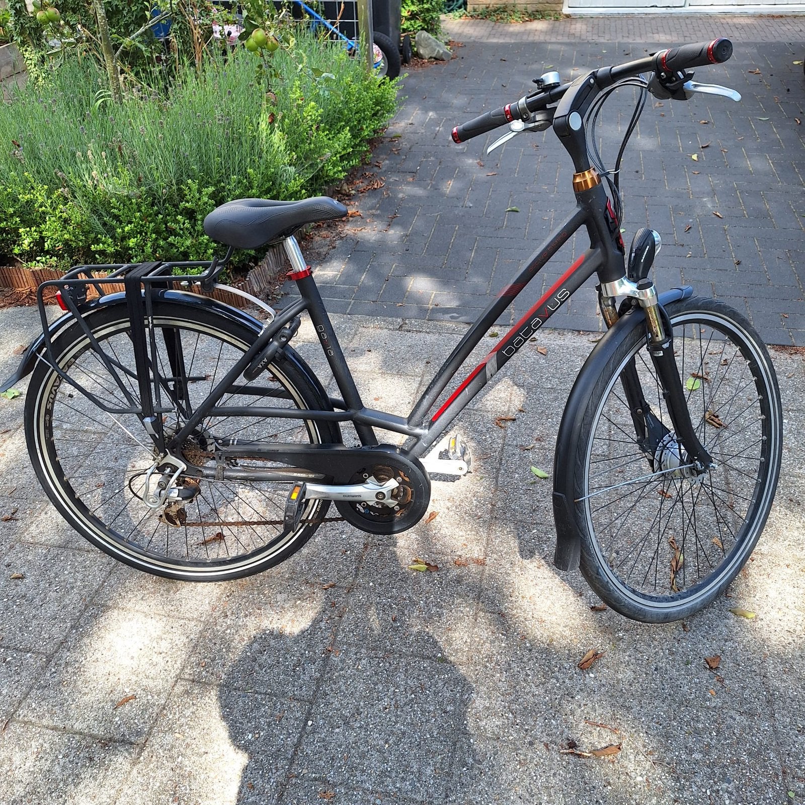 Batavus Gavia damesfiets, Ophalen, 28 inch, Gebruikt, Batavus