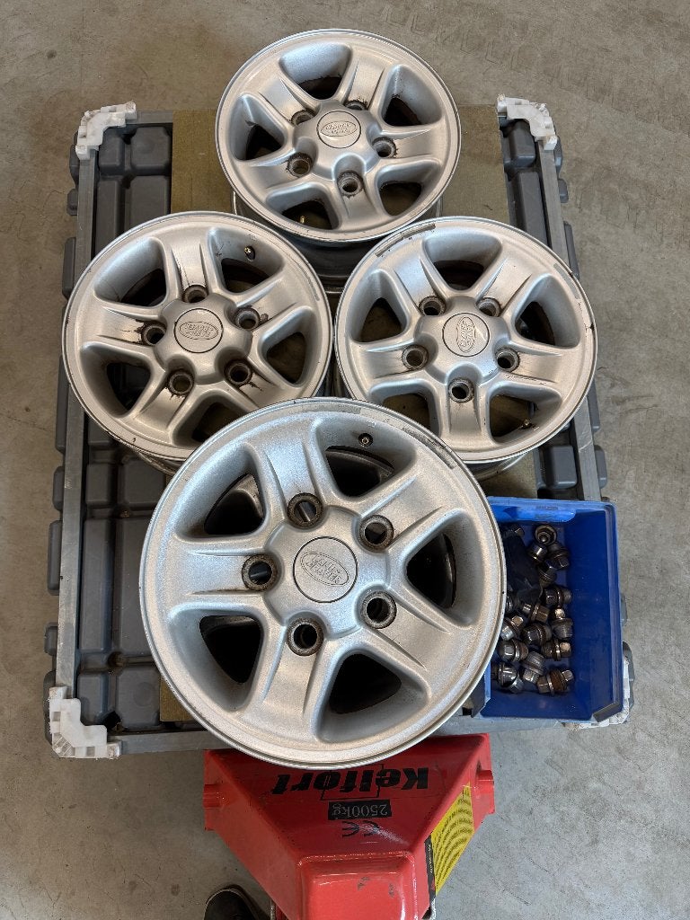 Velgen Defender Landrover, Auto-onderdelen, Ophalen, Overige, Gebruikt, Velg(en)