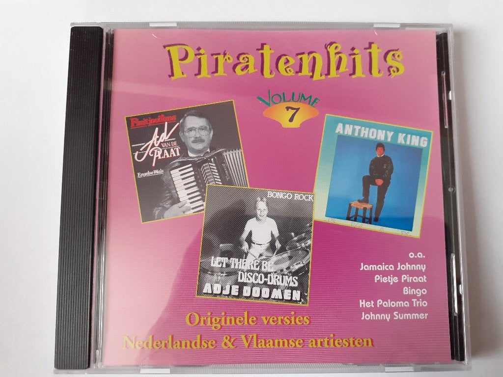 Piratenhits volume 7, Cd's en Dvd's, Verzenden, Zo goed als nieuw, Levenslied of Smartlap, Album