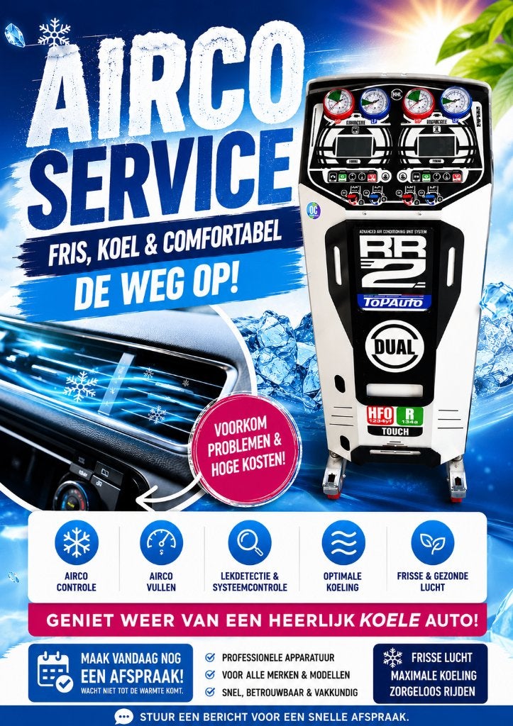 Auto airco service beurt - Advies en prijs op aanvraag, Auto-onderdelen, Ophalen, Nieuw, Universele onderdelen