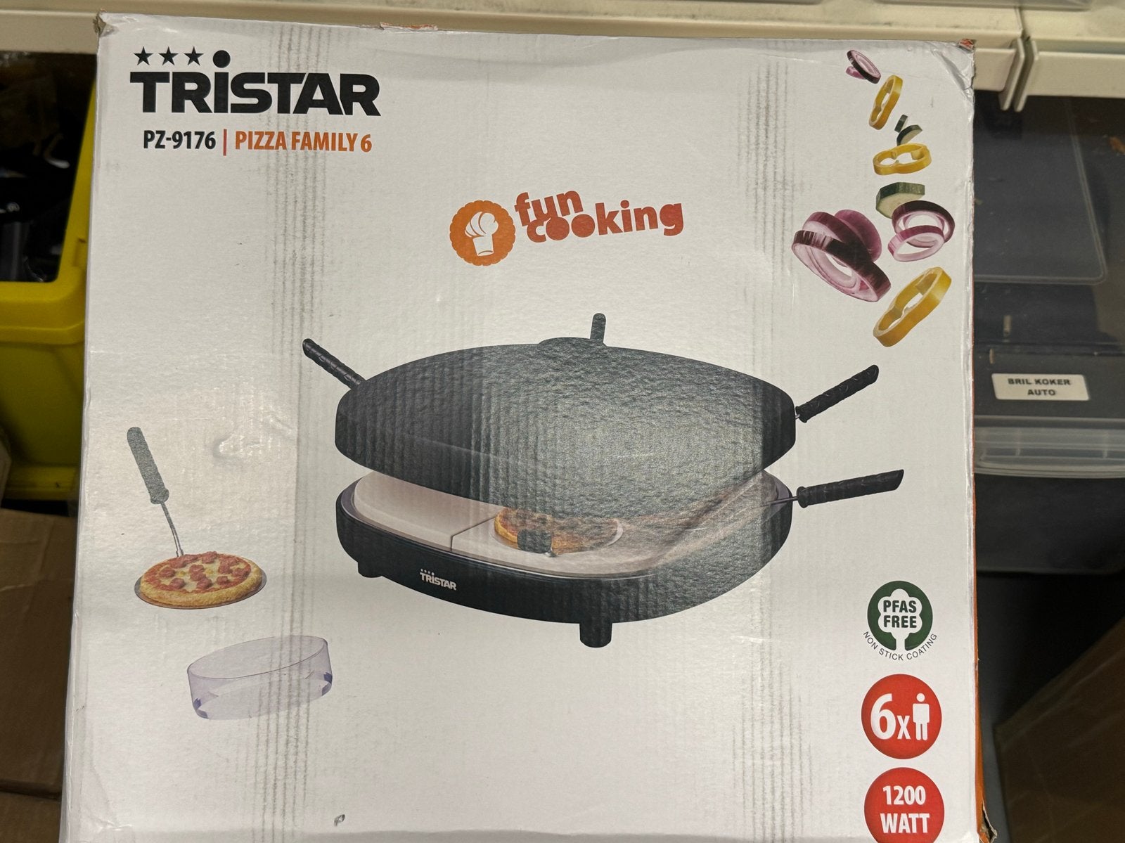 Tristar Pizza Family 6 Oven - PZ-9176 NIEUW, Minder dan 45 cm, Pizzaoven, Nieuw, Ophalen of Verzenden