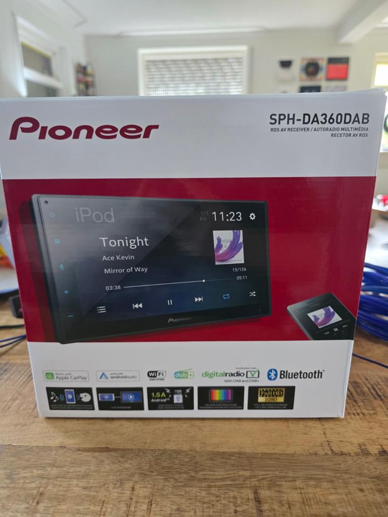 Pioneer SPH-DA360DAB, Auto diversen, Autoradio's, Ophalen of Verzenden, Zo goed als nieuw