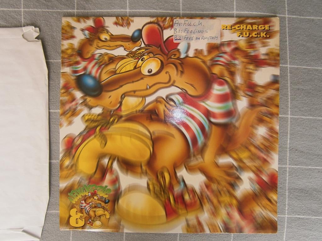 Re-Charge ‎– F.U.C.K. 1995. Waxweazle ‎– WAX 008. Hardcore, Ophalen, Gebruikt, 1990 - 1999, Dance Populair