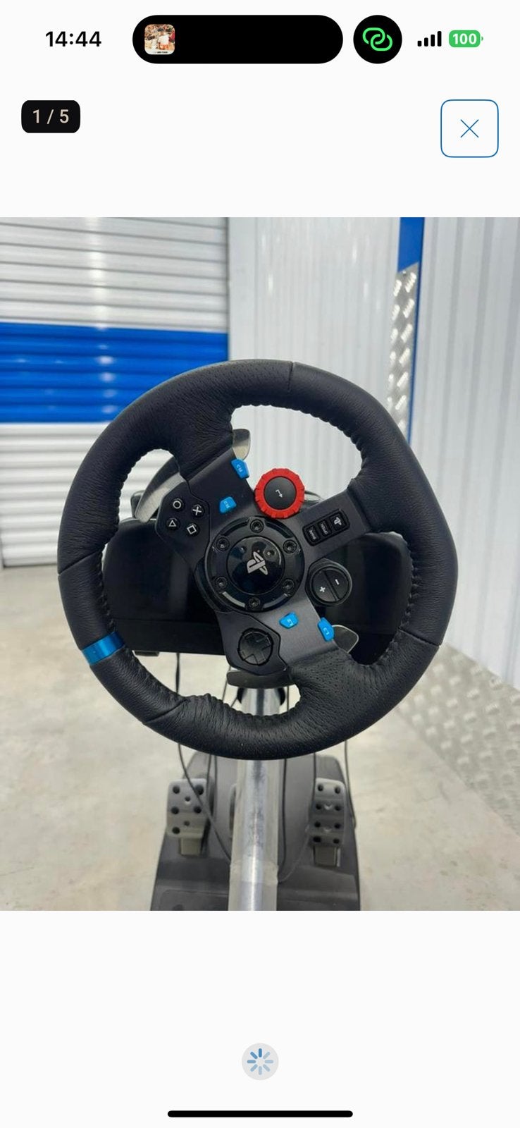 Playseat + Logitech G29 Racestuur + Pedalen + Versnellingspo, Ophalen, Zo goed als nieuw, Playseat of Racestoel, PlayStation 1