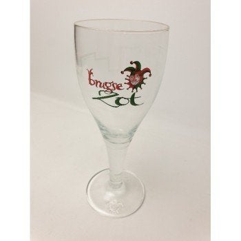 # Brugse Zot glas model 1, Ophalen of Verzenden, Gebruikt, Bierglas