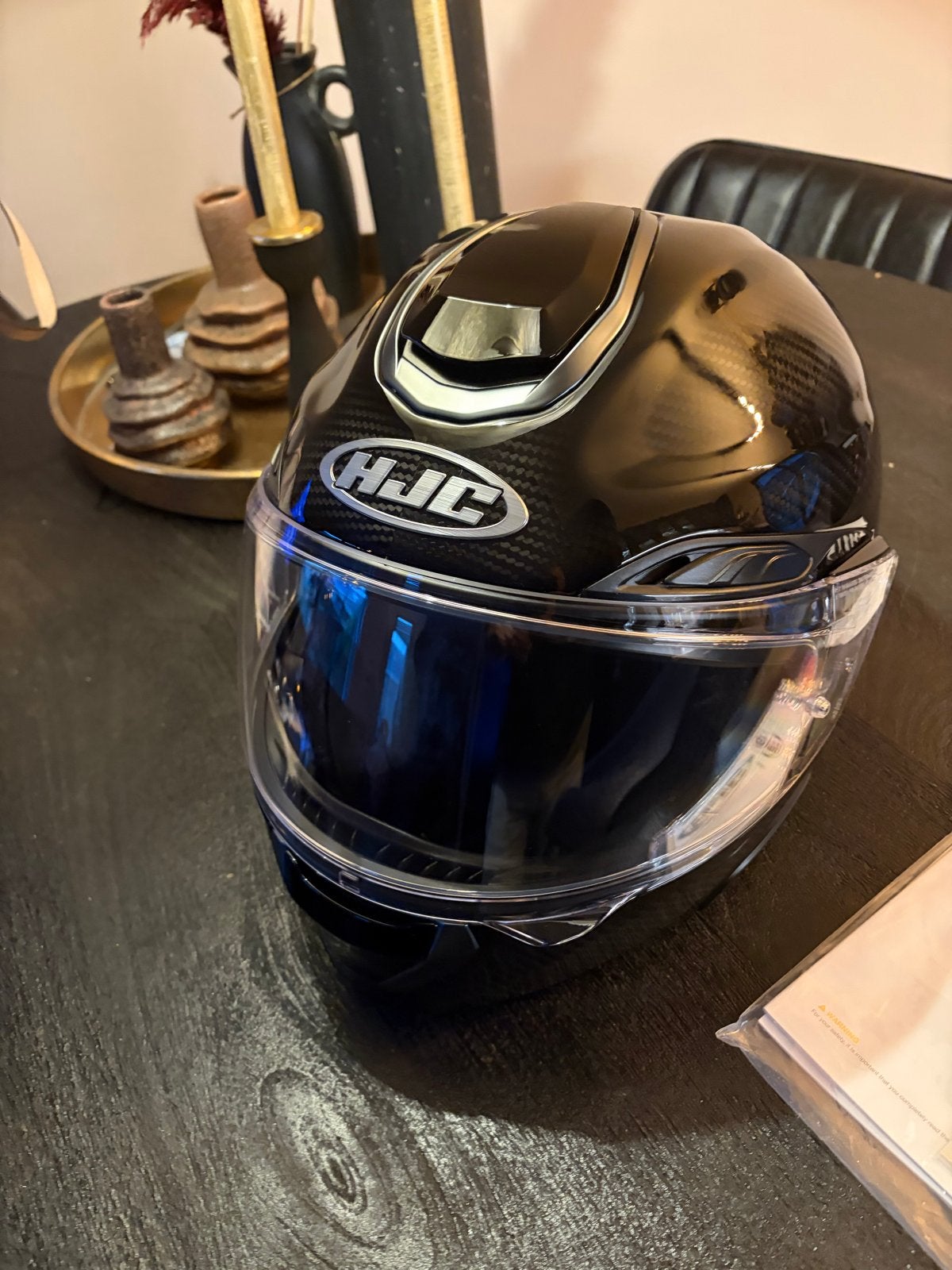 HJC RPHA 91 Carbon Systeemhelm - Maat XL, Ophalen, Systeemhelm, Heren, Tweedehands