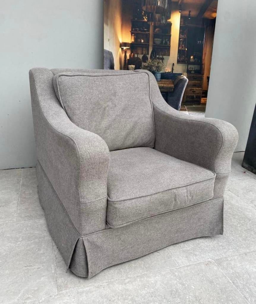 Landelijke Fauteuil - NU VOOR €395!, Ophalen, 75 tot 100 cm, Stof, Landelijk