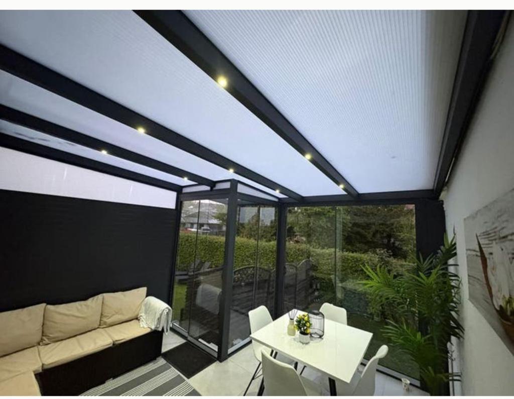 Overkapping Veranda Carport Glazenwand Kozijnen, Tuin en Terras, Overkappingen, Ophalen of Verzenden, Nieuw, Veranda