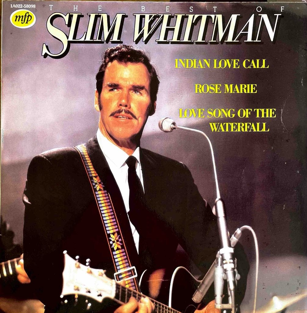 Slim Whitman - The Best Of Slim Whitman - 1981, Inclusief binnenhoes, Ophalen of Verzenden, Gebruikt, 12 inch