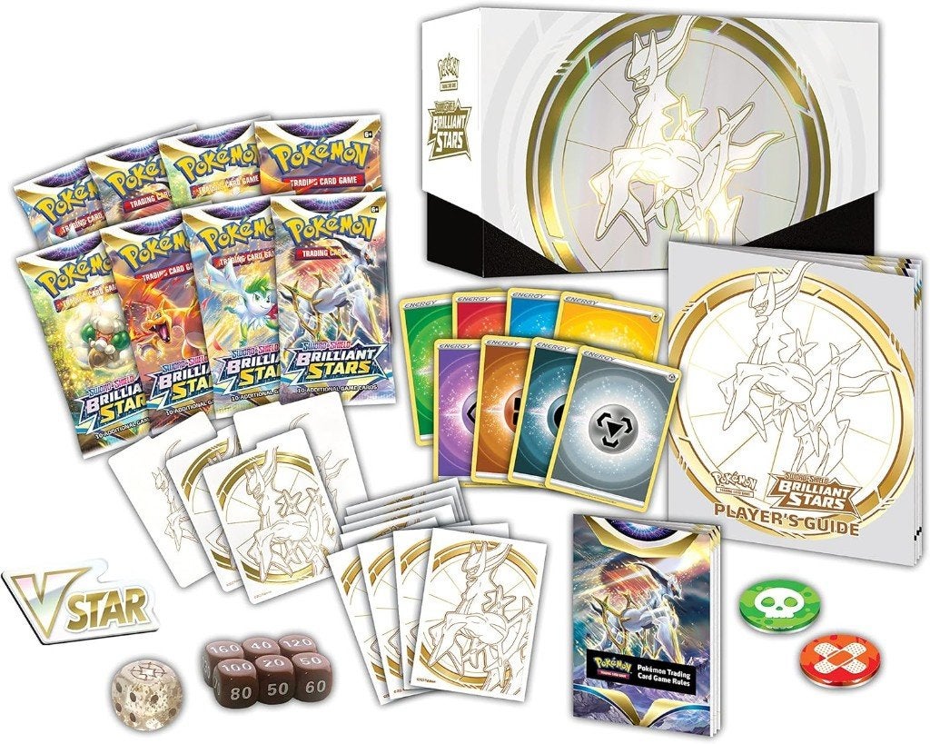 Pokémon Brilliant Stars Elite Trainer Box (scheurtje seal), Ophalen of Verzenden, Nieuw, Boosterbox, Foil