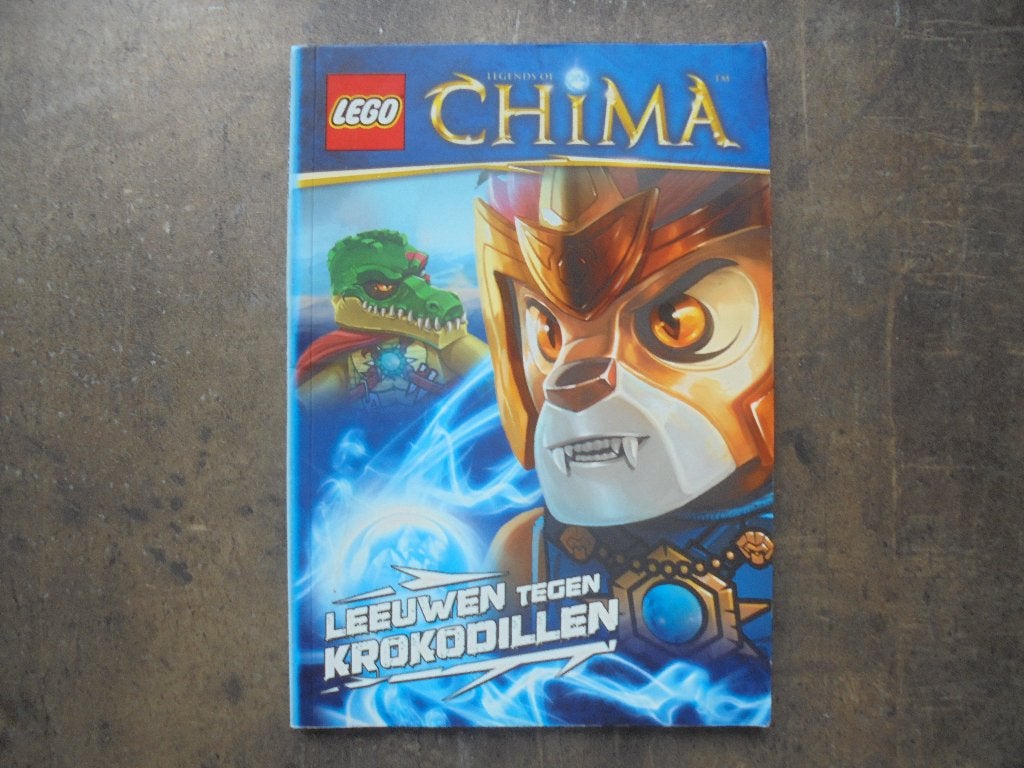 Lego Book Lego Chima Leeuwen Tegen Krokodillen (zie foto's), Ophalen of Verzenden, Zo goed als nieuw, Lego