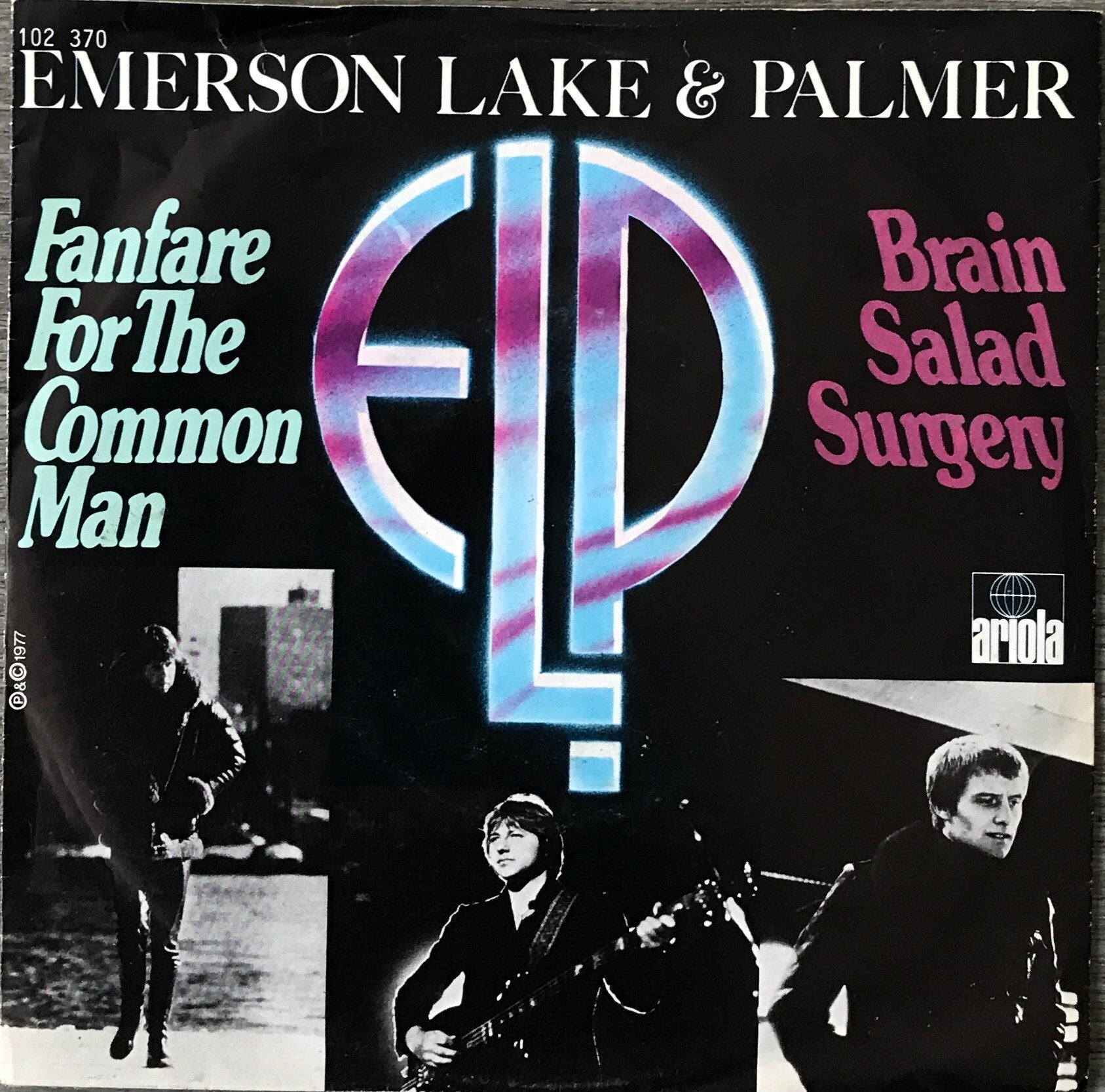 Emerson, Lake & Palmer - Fanfare for the common man(Tip/UK2), Verzenden, Zo goed als nieuw, 7 inch, Pop