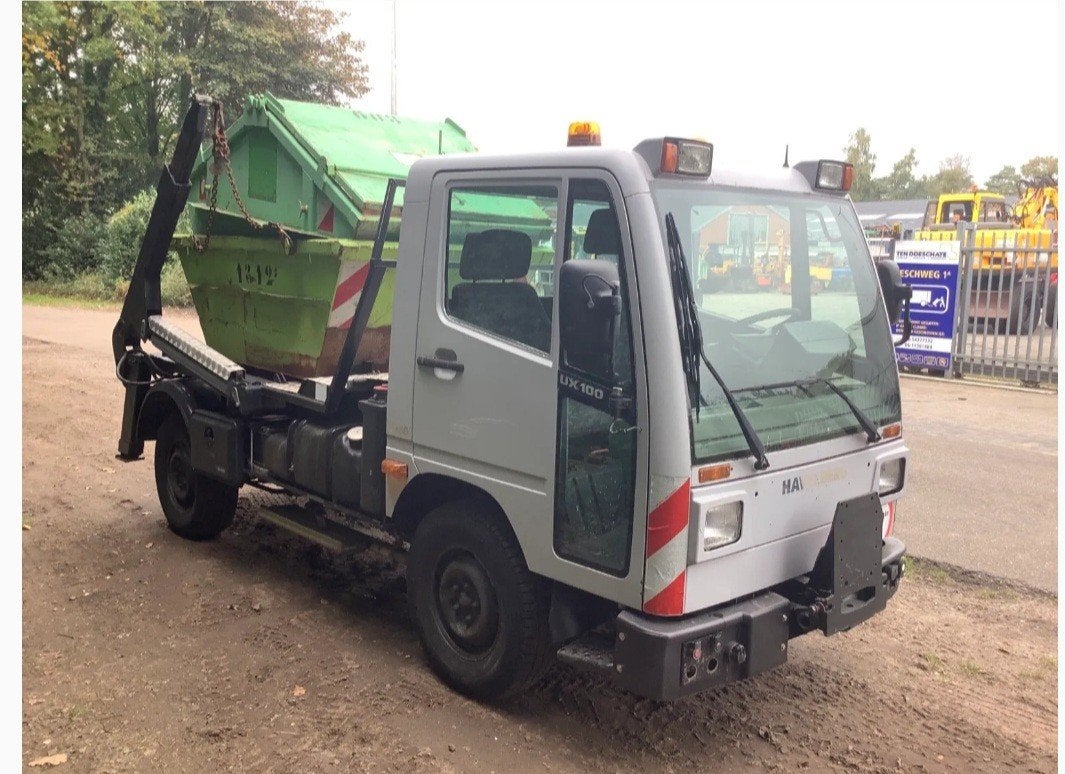 Tekoop mercedes unimog ux100 portaal container wagen mmbs, Particulier, Te koop