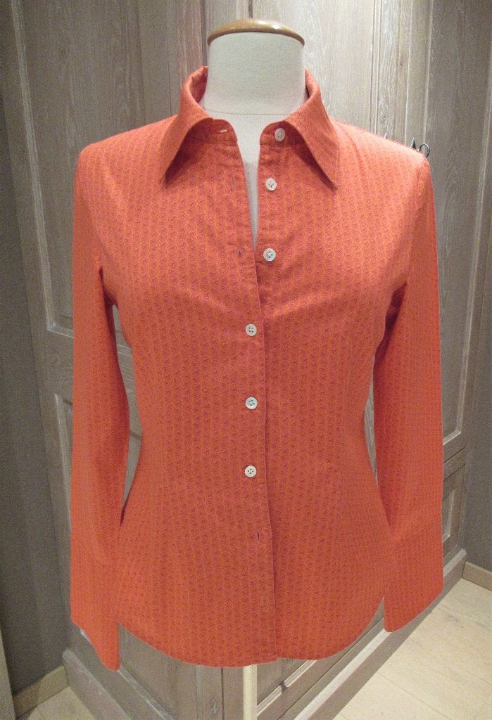 InWear nieuwe oranje katoenen blouse, mt 36, Verzenden, Nieuw, Oranje, Maat 36 (S)