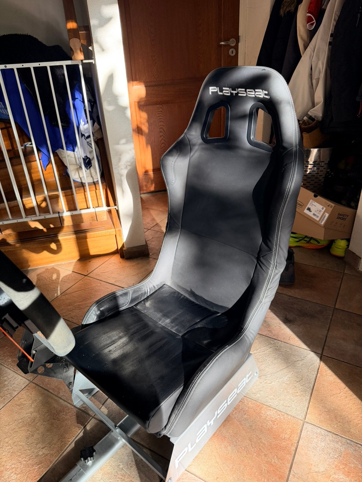 Fanatec race stuur+playseat evolution, Spelcomputers en Games, Spelcomputers | Overige Accessoires, Zo goed als nieuw, Ophalen