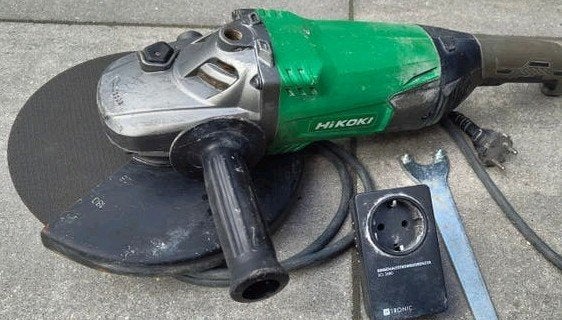 HiKOKI G23SW2 Haakse Slijper 230mm 2200W, Ophalen of Verzenden, Zo goed als nieuw, 1000 watt of meer, Haakse handslijpmachine