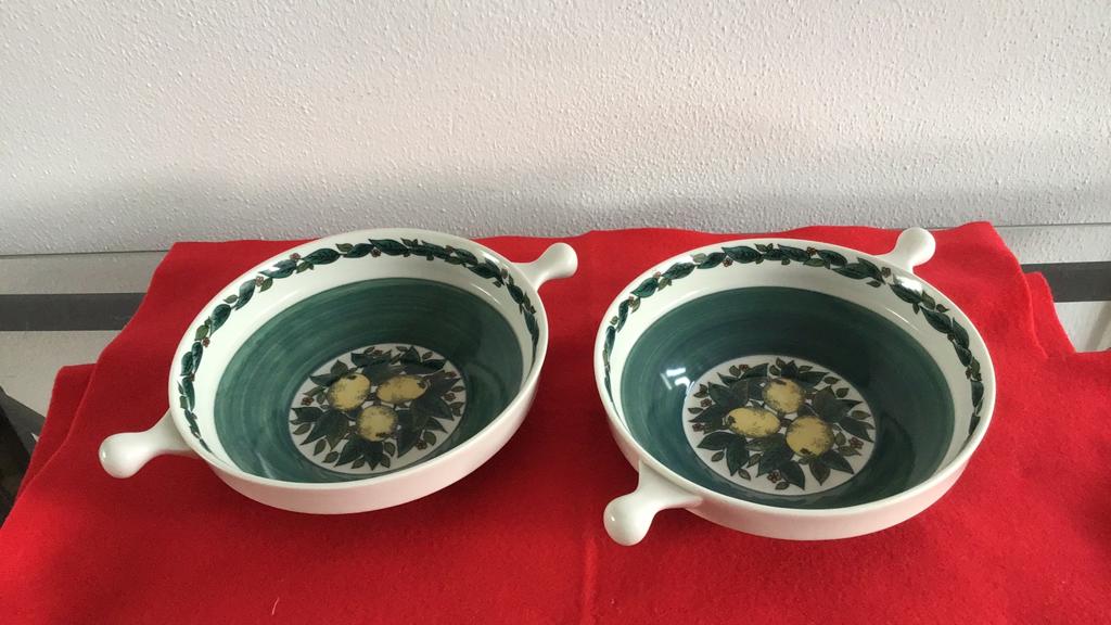 2 OPM Oeslauer Porzellan Savoy schalen, ovenvast, 16,5 cm, Ophalen of Verzenden
