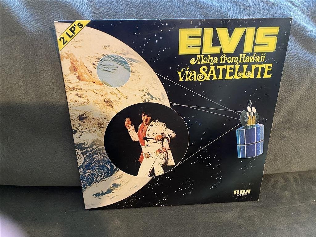 Elvis Presley aloha from hawaii via satellite dubbel lp [428, Verzenden, Zo goed als nieuw, LP