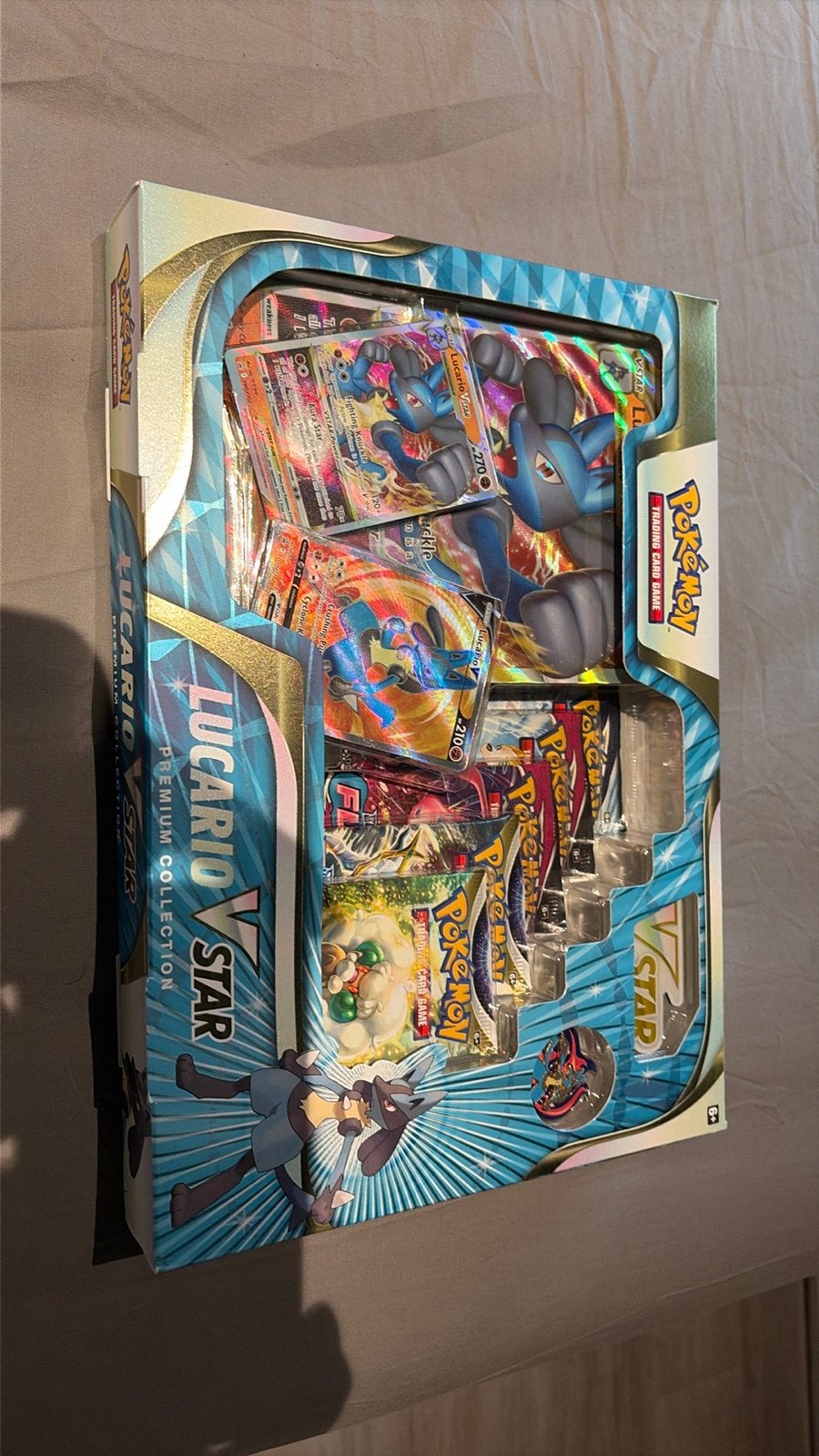 Pokémon Lucario VSTAR Premium Collectie Box, Ophalen, Nieuw, Overige typen, Foil