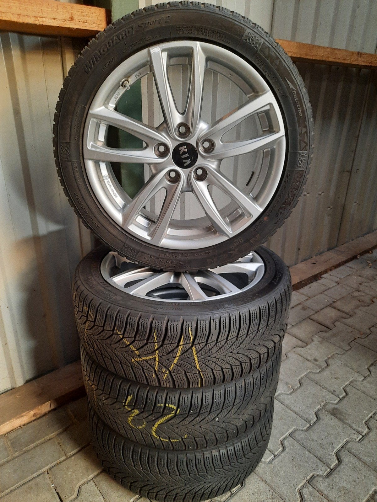 17 inch velgen 5×114.3 KIA CEED NIRO HYUNDAI 30 MAZDA WINTER, Auto-onderdelen, Banden en Velgen, Gebruikt, Banden en Velgen, 17 inch