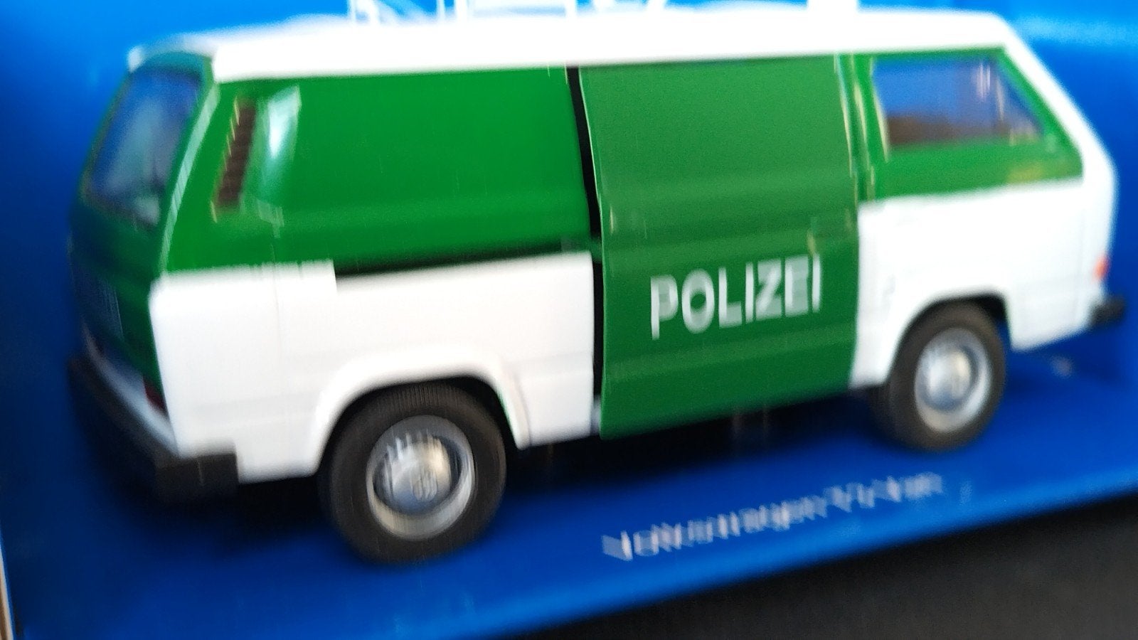 Volkswagen VW Transporter T3 Polizei 1:36 Welly Pol, Auto, Verzenden, Nieuw, .