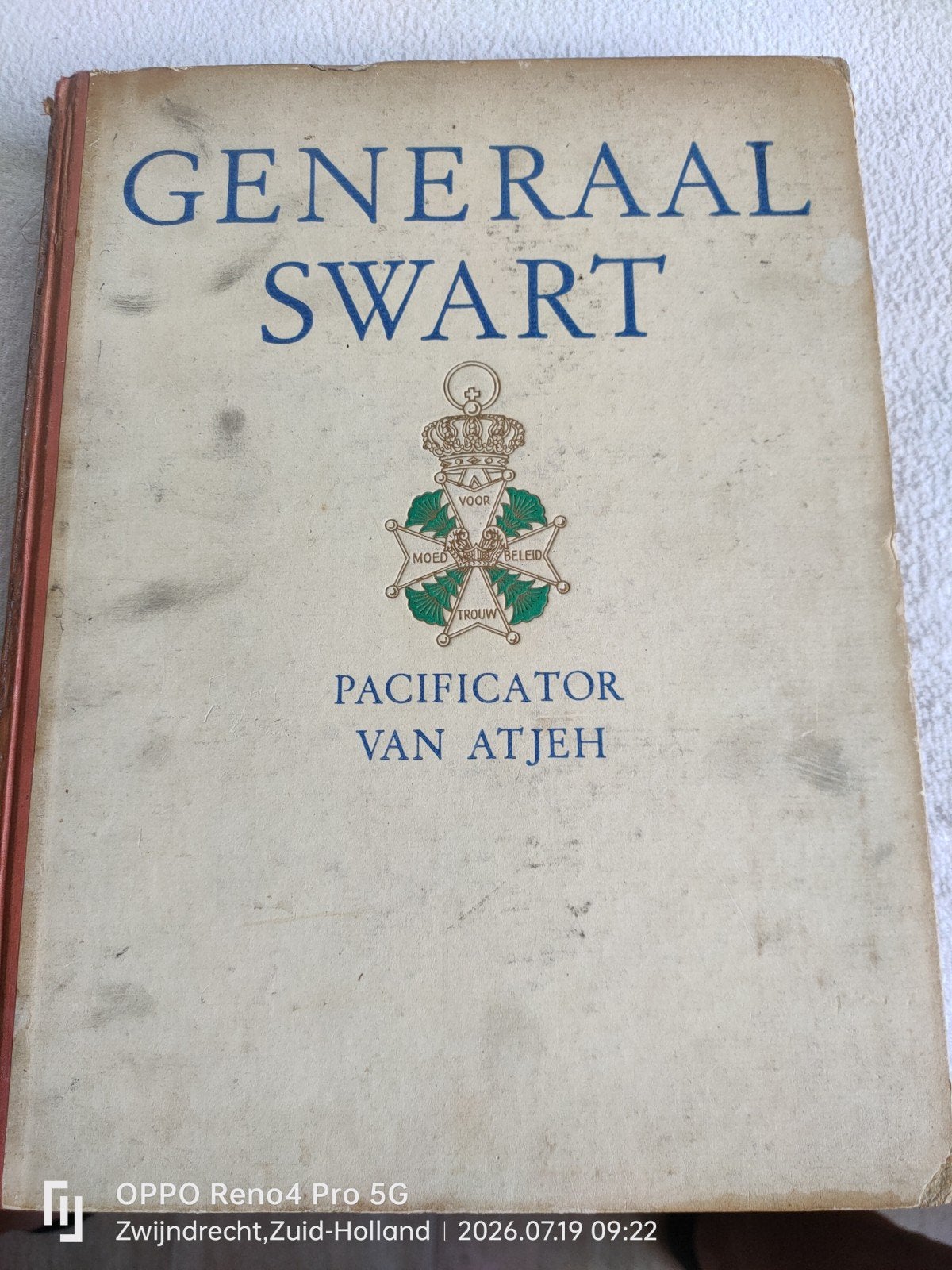 Generaal Swart pacificator van Atjeh, Ophalen of Verzenden, Tweede Wereldoorlog, Zo goed als nieuw